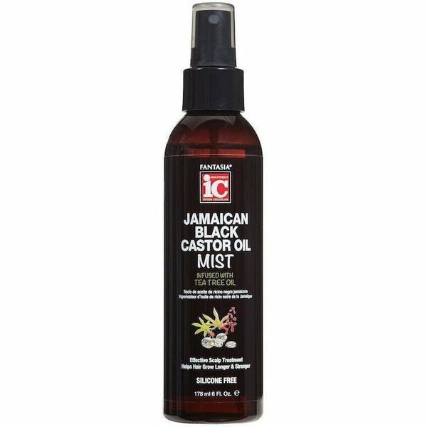 Fantasia IC Hair Polisher Jamaican Black Castor Oil Mist 6 OZ
