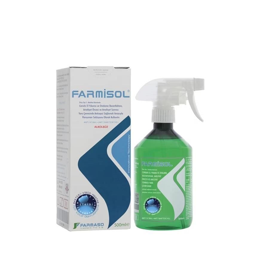 Farmisol Antiseptic Solution for Skin Cleansing 500 ml