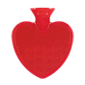 Fashy Heart Shaped Hot Water Bottle Odorless Design 0.7L