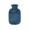 Fashy Hot Water Bottle with Velvet Cover Pastel Blue 2L