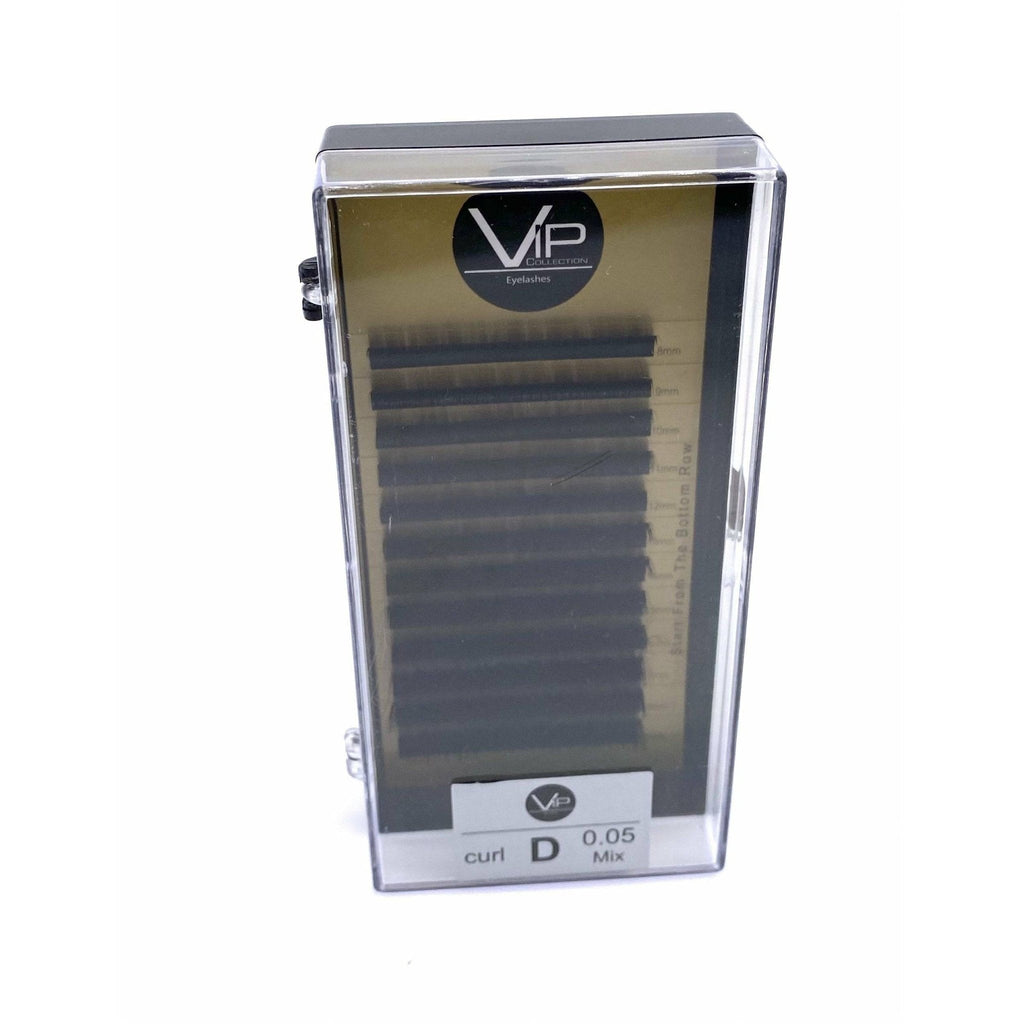 VIP Faux Mink Lash Extension 12 Lines D Curl 0.05 mm