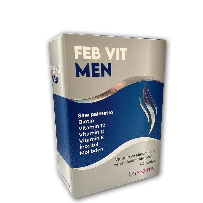 Beka Pharma FEB Vit Men Multivitamin Supplement 60 Tablets