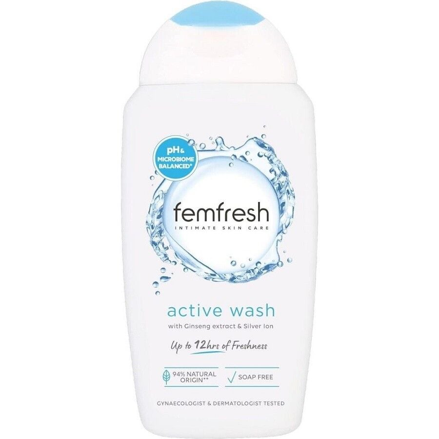 Femfresh Active Intimate Wash Refreshing Cleansing Gel 250 ml