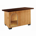 Ferplast Baita 100 Wooden Dog Kennel Weatherproof Shelter 85x122x82 cm