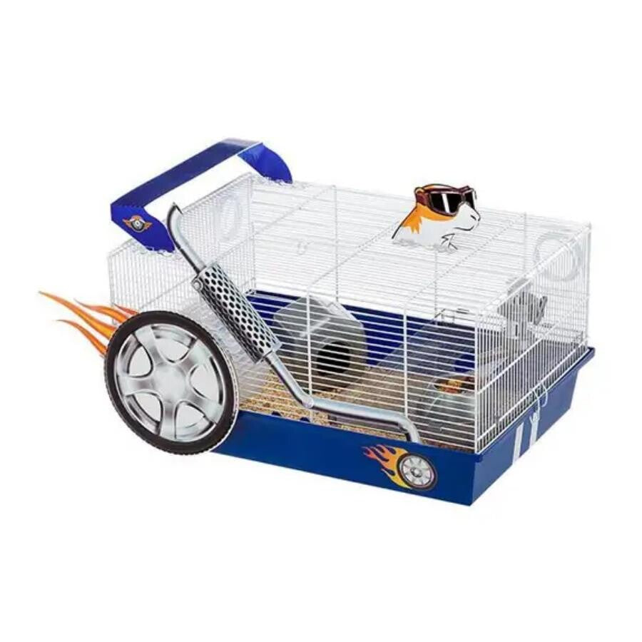 Ferplast Dragster Hamster Cage Racing Car Themed 50x35cm