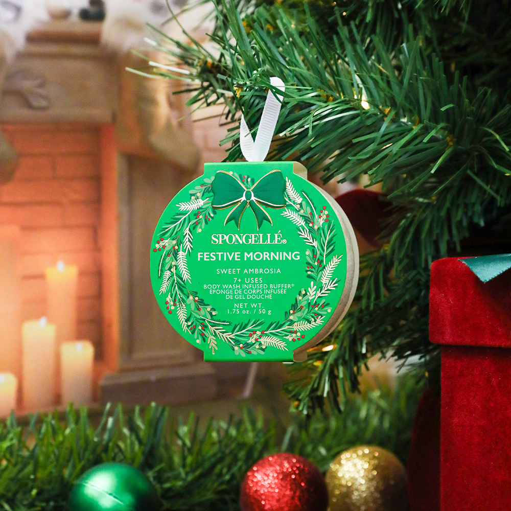 Festive Morning - Sweet Ambrosia | Holiday Wreath