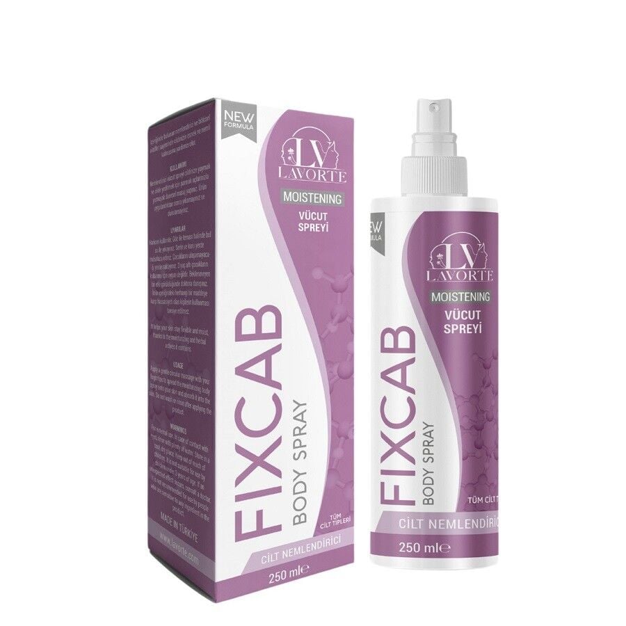 Fixcab Moisturizing Body Spray for Soft Skin 250 ml