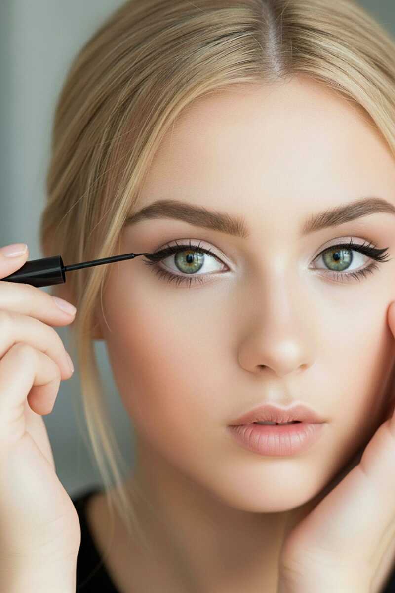 Golden Rose Flash Liner Eyeliner in 112 True Black