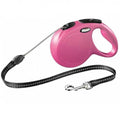 Flexi New Classic Retractable Cord Dog Leash Pink S 5m