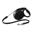 Flexi New Classic Retractable Cord Dog Leash Black M 8m