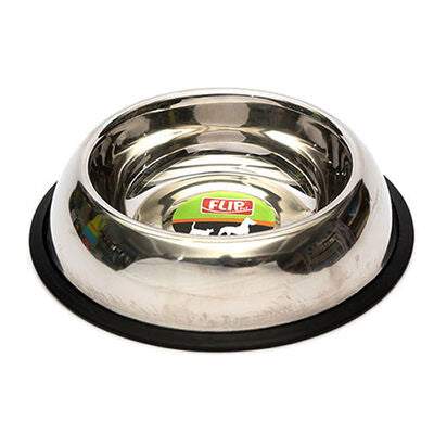 Flip Stainless Steel Pet Food and Water Bowl 96 oz