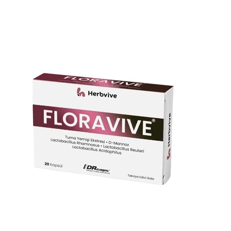 Convita Ilac Florivive Postbiotic & D-Mannose Support 20 Capsules