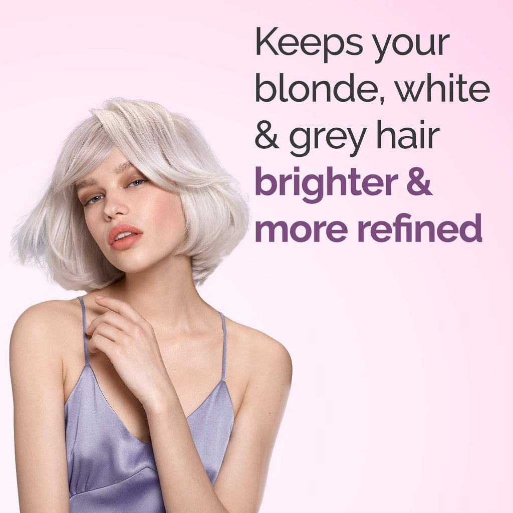 FRAMESI Color Lover Dynamic Blonde Purple Shampoo, Sulfate Free Shampoo, Color Treated Hai 16.9 Ozr
