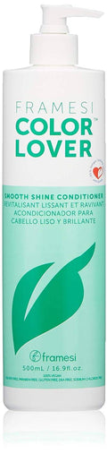 Framesi Color Lover Smooth Shine Conditioner, Sulfate Free Conditioner with Coconut Oil and Quinoa, Color Treated Hair