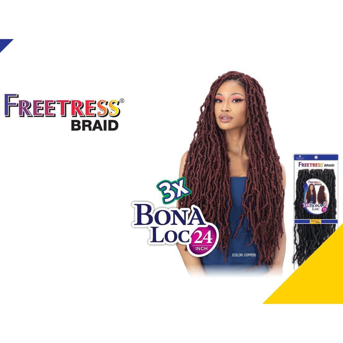 FreeTress Braid 3X Bona Loc 24" Braiding Hair