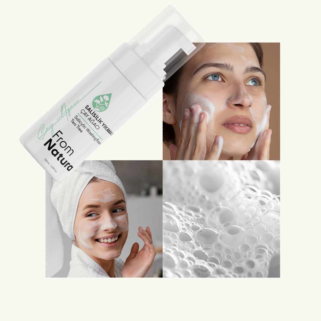 From Natura Tea Tree & Salicylic Acid Cleansing Foam 100 ml