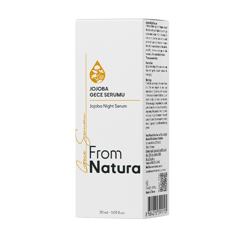 From Natura Jojoba Night Serum Brightening & Smoothing 30 ml