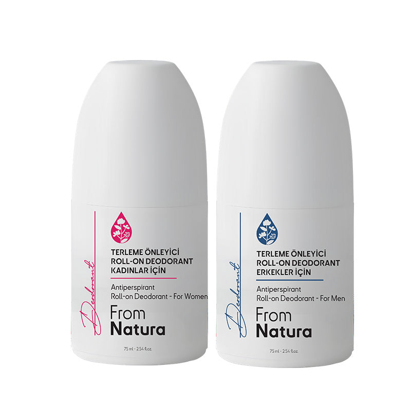 From Natura Roll-on Deodorant Set Odor Protection 2 x 75ml