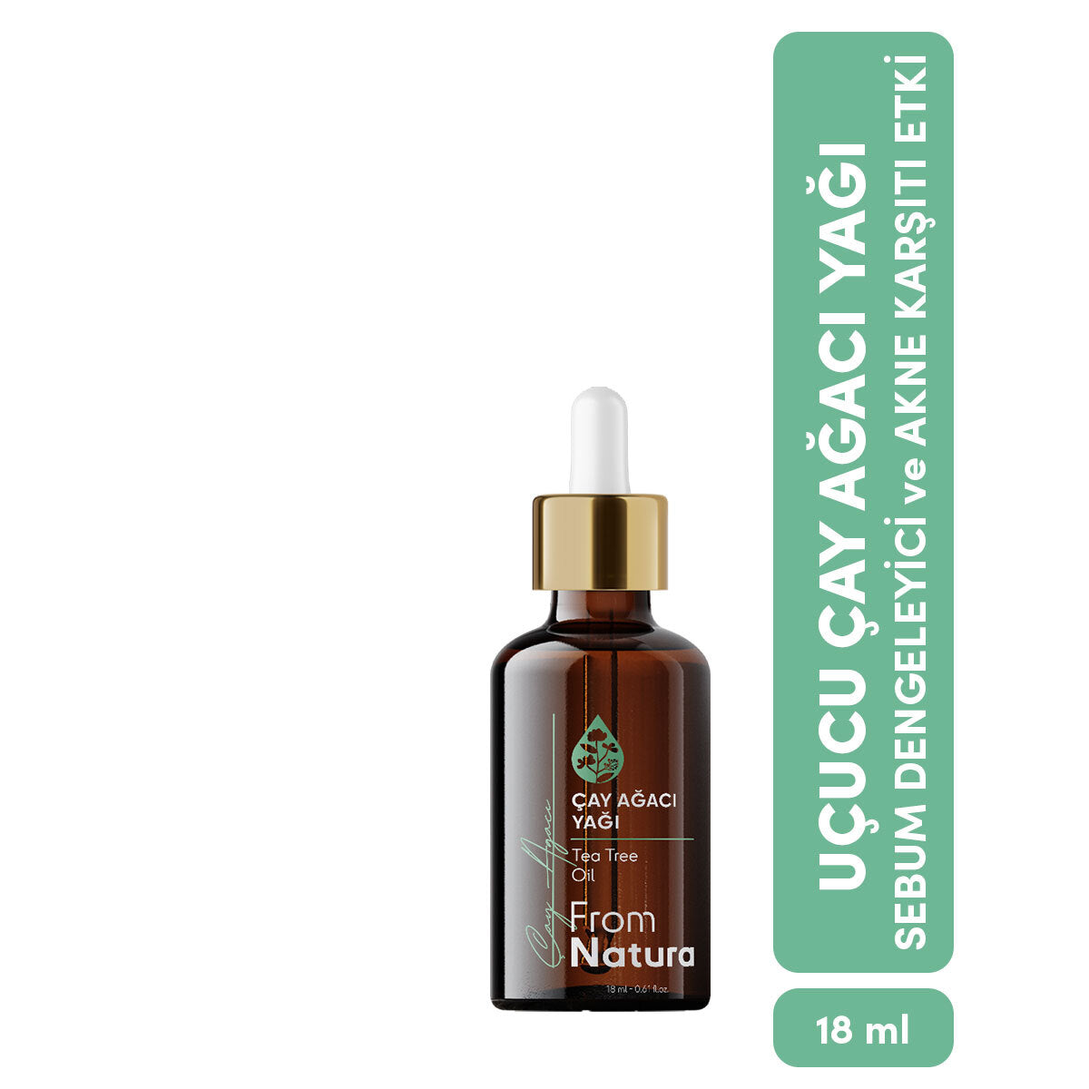 From Natura Tea Tree Essential Oil for Skin & Hair 18 ml