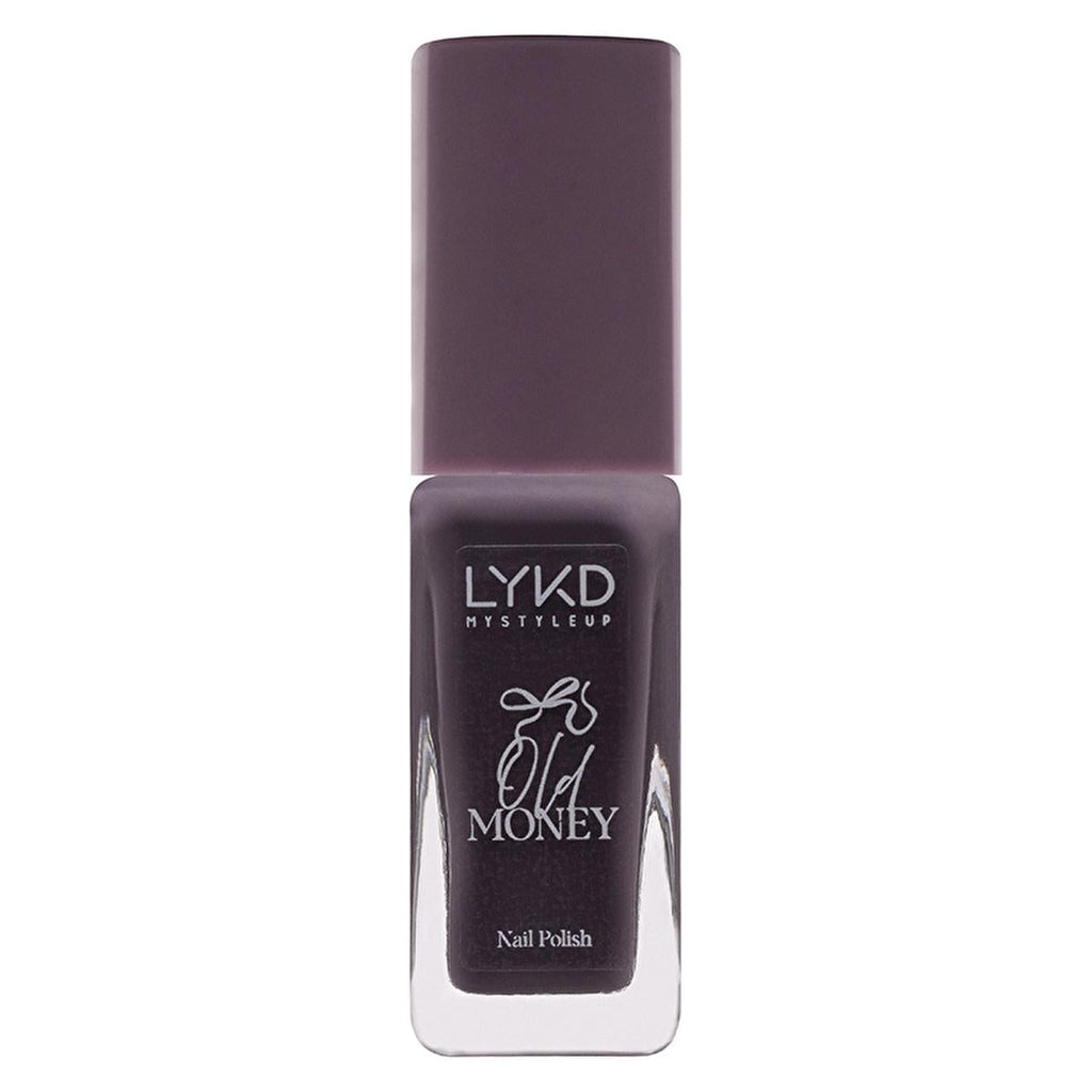 LYKD Old Money Dull Purple Nail Polish - Elegant Cosmetic Nail Coloring Solution