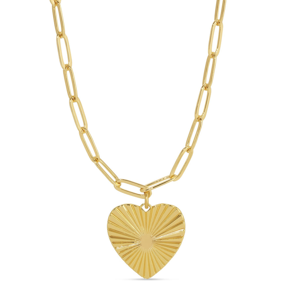 Full Heart Necklace | Meghan Bo