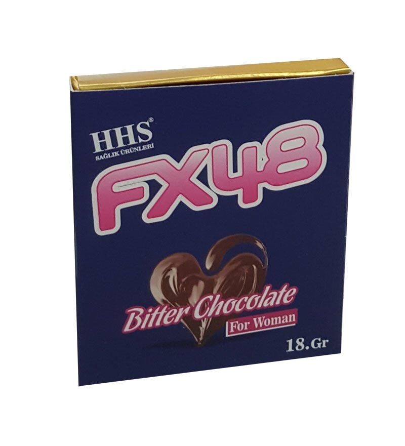 Hhs Saglik FX 48 Gold Bitter Chocolate Energy Supplement 18g