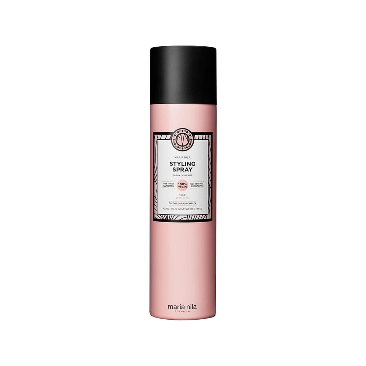 Maria Nila Hair Styling Spray - Light Hold, 400ml - Perfect for Styling and Holding Hair in Place