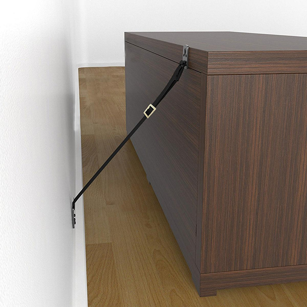 Miny Furniture Safety Anti-Tip Device - Earthquake Safety Device for TV and Furniture Securing