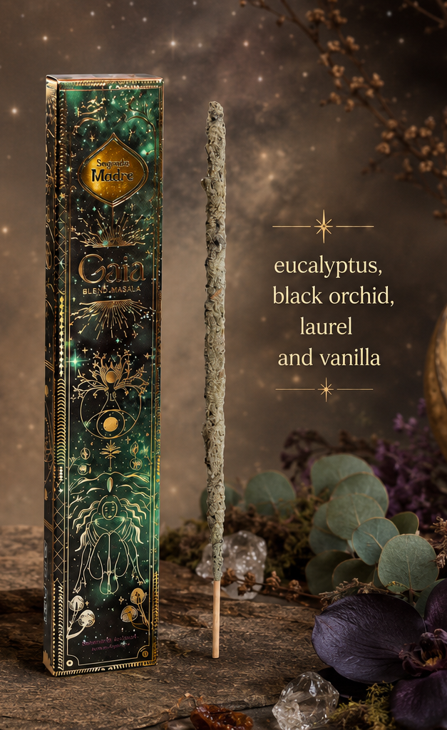 Green Shimmer Gaia Incense Sticks