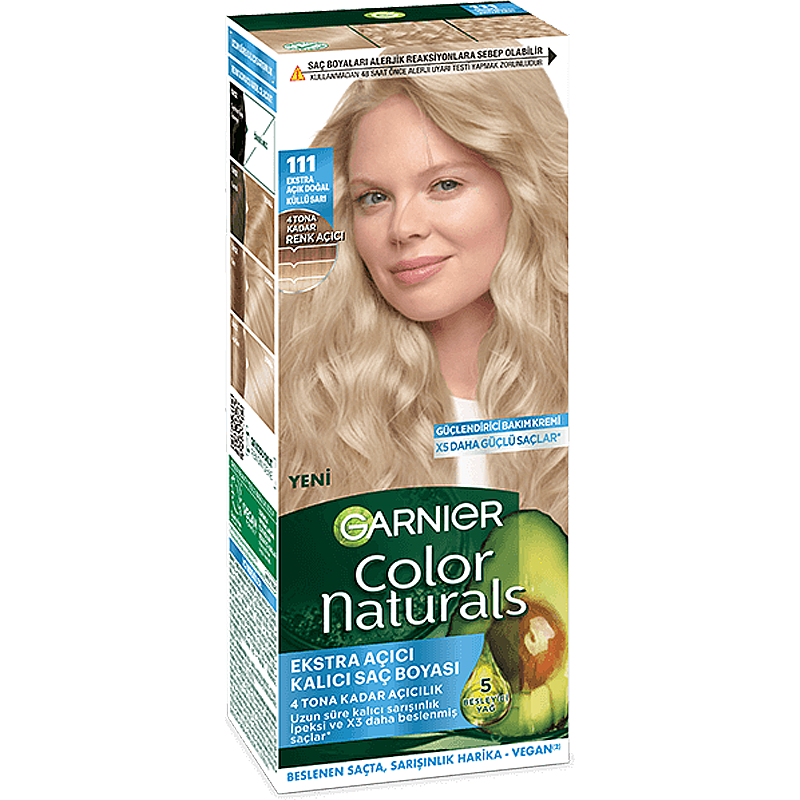 Garnier Color Naturals 111 Extra Light Ash Blonde Hair Dye