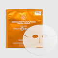 Germaine de Capuccini Timexpert Radiance C+ Glow Force, one 18 ml sheet mask with orange sachet.