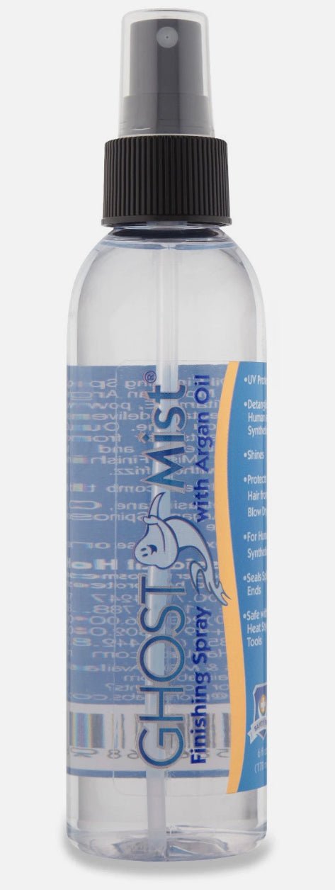 Ghost Mist Argan Oil Finishing Hairspray - Anti Frizz and Smoothing With Heat Protectant