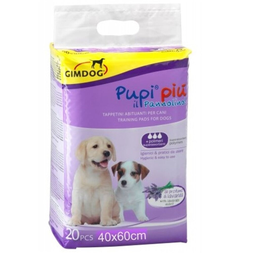 Gimdog Lavender Scented Dog Training Pads 40x60 cm 20 Count
