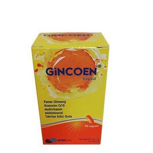 Acon Ilac Gincoen Multivitamin with Coenzyme Q10 30 Capsules