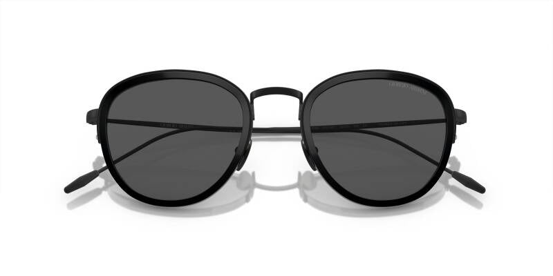Giorgio Armani AR6068 Grey Lens Metal Frame Sunglasses 50mm