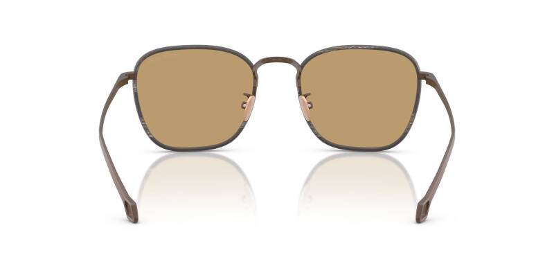 Giorgio Armani Men's Brown Lens Metal Sunglasses 54mm