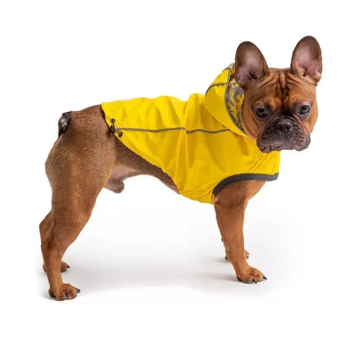 GF Pet Reversible Waterproof Dog Raincoat for All Weather