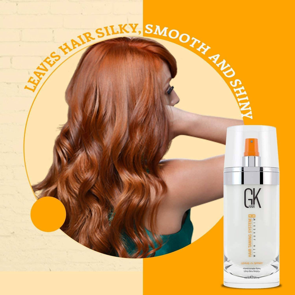 GK Hair Global Keratin Leave-In Conditioner Hair Spray, 4 fl oz