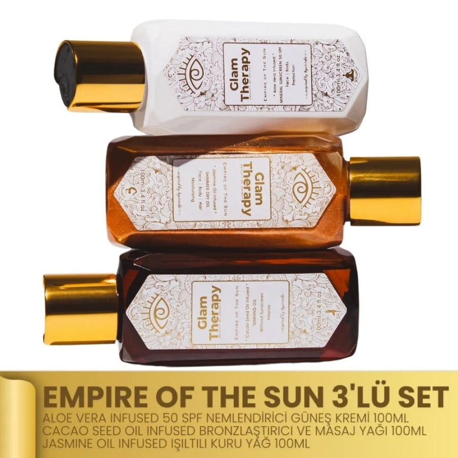 Glam Therapy Empire Of The Sun 3-Piece Sun Care Set