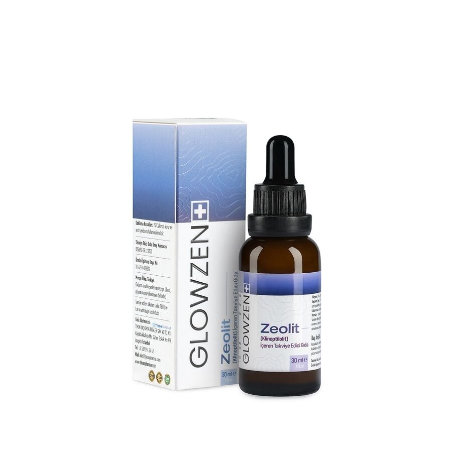 Glowzen+ Zeolite Clinoptilolite Liquid Supplement 30ml