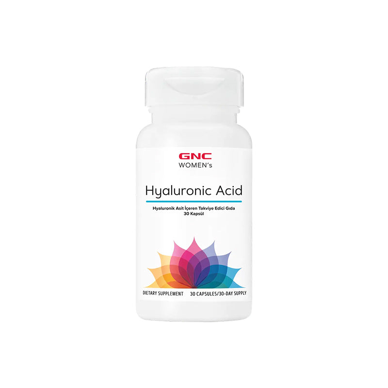 GNC Womens Hyaluronic Acid Hydrating Supplement 30 Capsules