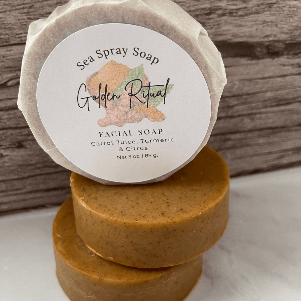 Golden Ritual Turmeric Infused Facial Soap
