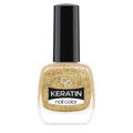 Golden Rose Keratin Nail Color Glitter No:406 10.5ml