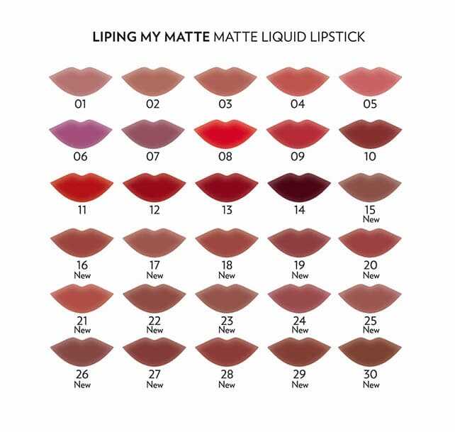 Golden Rose My Matte Liquid Lipstick No. 17 5ml