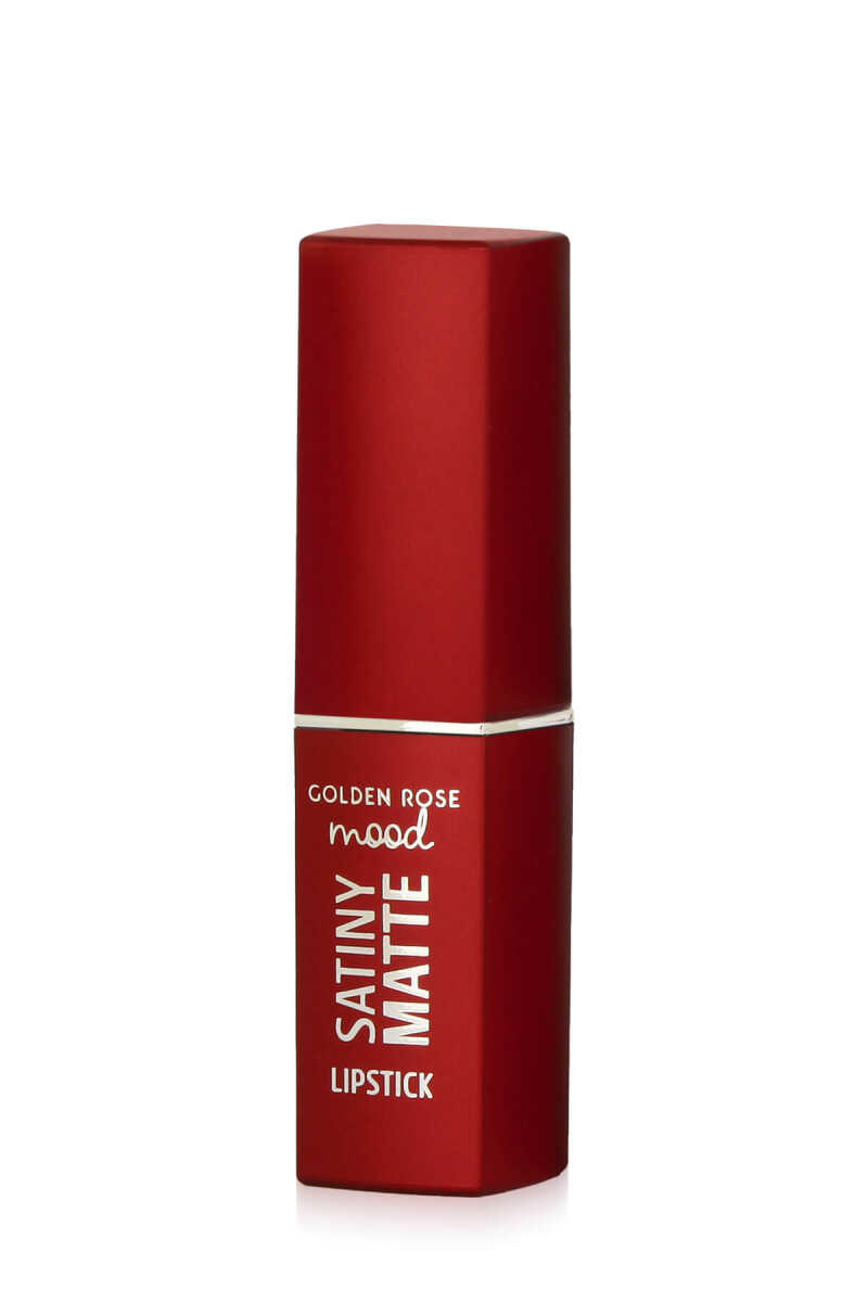 Golden Rose Mood Satiny Matte Lipstick 06 Peach Amber 4.2g