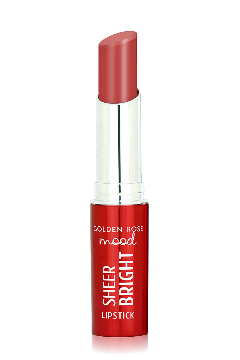 Golden Rose Mood Sheer Bright Lipstick 102 Peach Bliss 3.5g