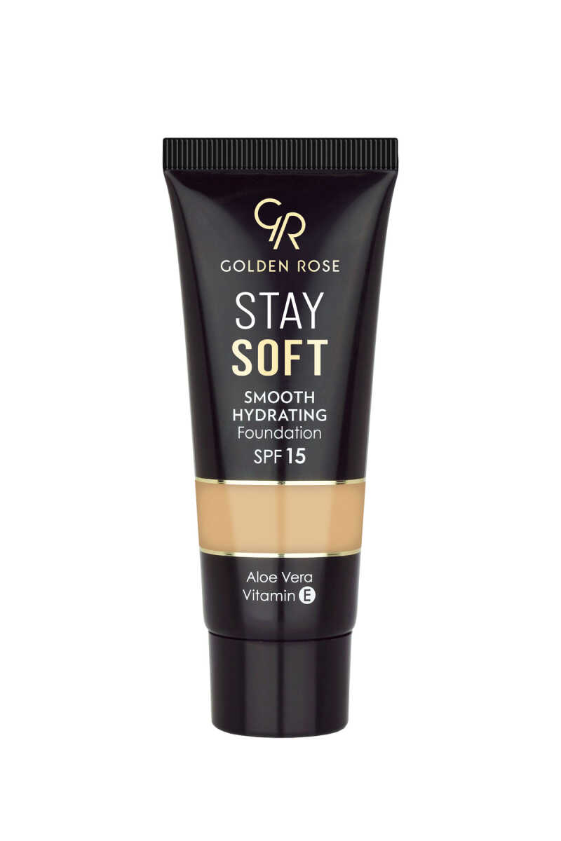 Golden Rose Stay Soft Smooth Hydrating Foundation 208 30ml
