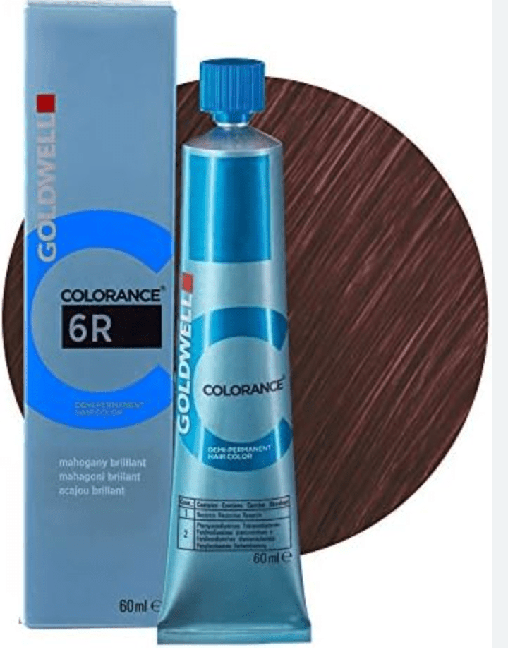 Goldwell Colorance Demi Hair Coloration (Tube) 6R Mahogany Brilliant