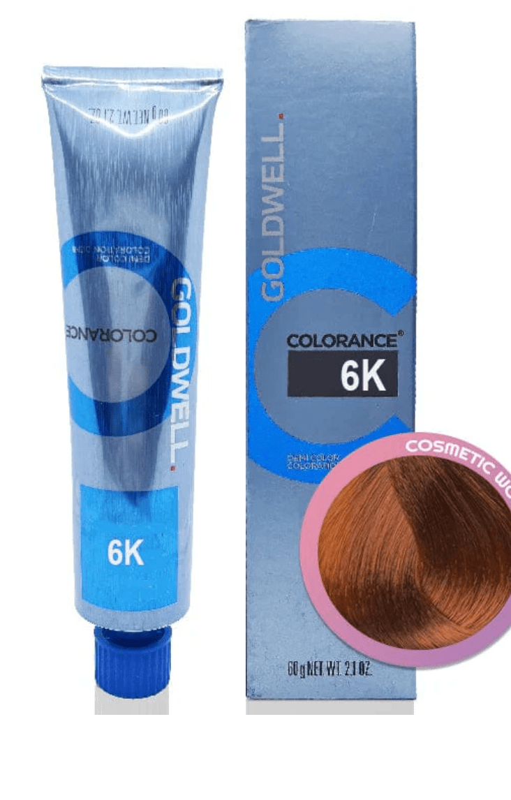 Goldwell Colorance Demi-Permanent Hair Color 6K, 4.2 oz Canister