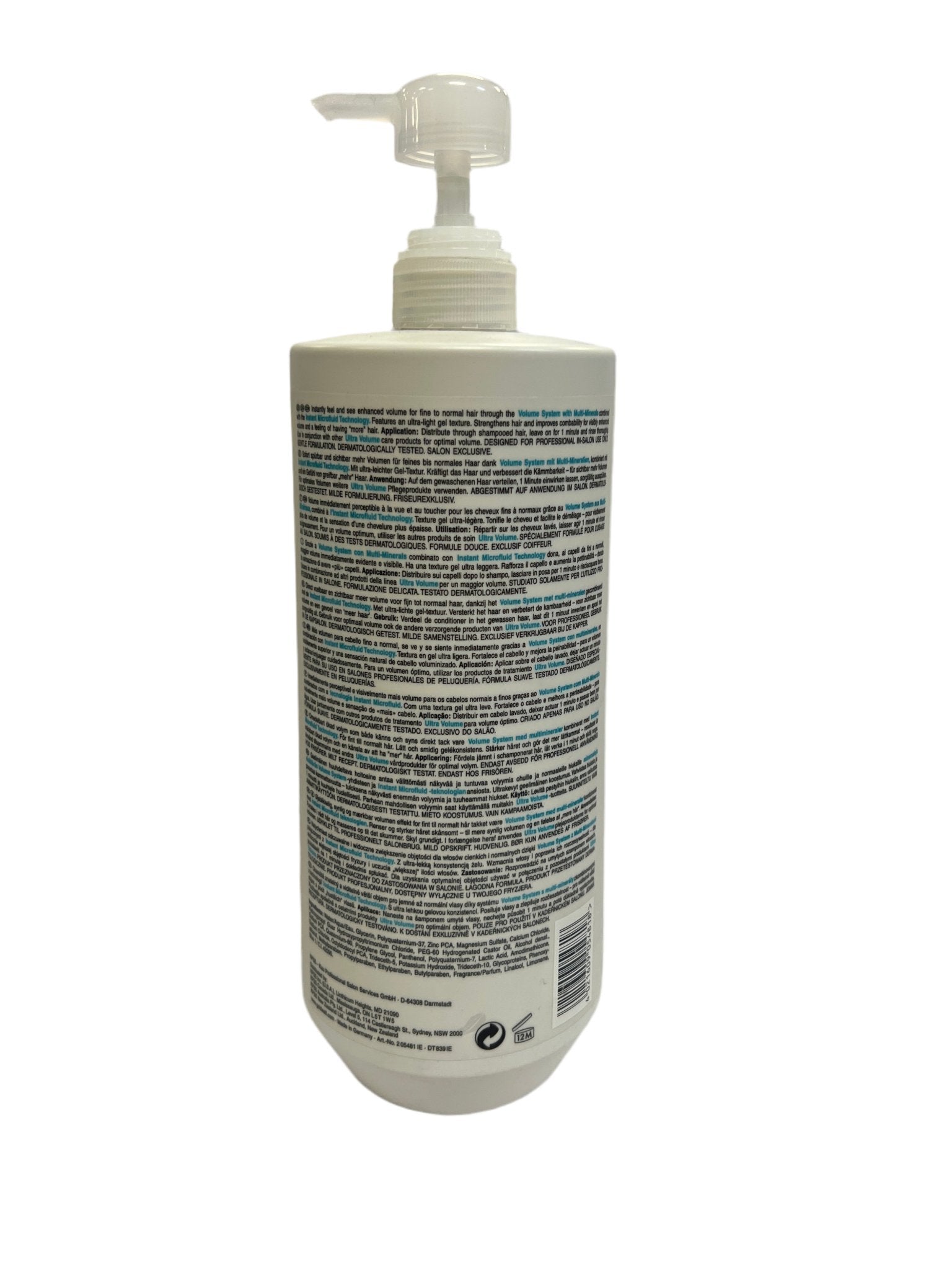 Goldwell Dualsenses Ultra Volume Gel-Conditioner Volumizing Hair 1.5 L